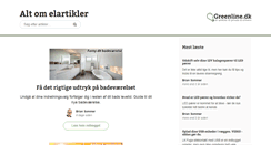 Desktop Screenshot of elartikler.dk