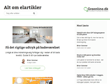Tablet Screenshot of elartikler.dk